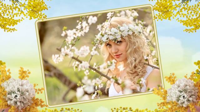 Бесплатный проект женский Весенний для Proshow Producer смотреть онлайн