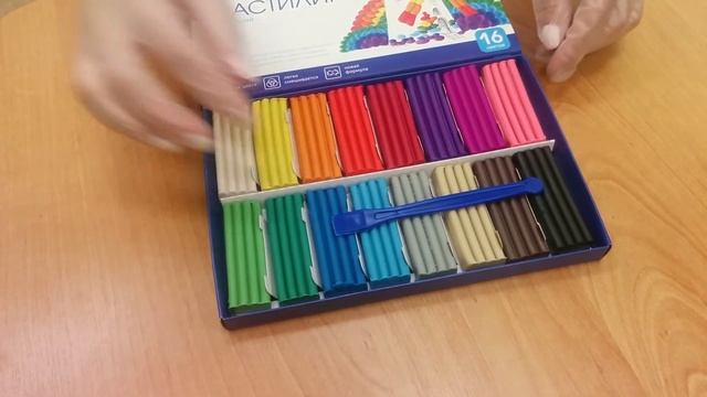 Пластилин 16цв320г Гамма Классический 281034 со стеком смотреть онлайн