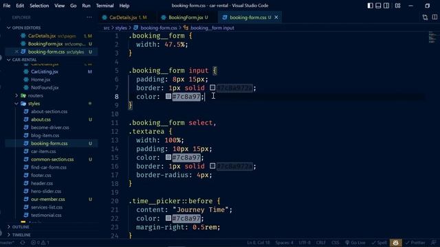 Build Responsive Car Rental Website Design Tutorial Using React.js For Beginners | PART - 02 смотреть онлайн