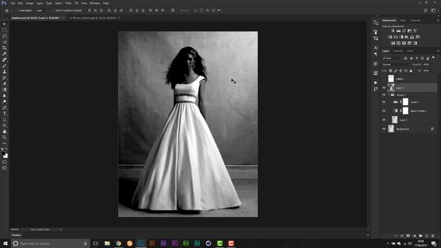 Add Realistic Patterns to Plain Clothing in Photoshop | Using Displacement Maps смотреть онлайн