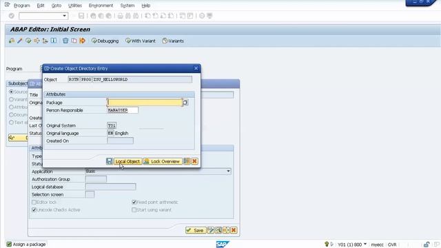 Create Your First SAP ABAP Hello World Program- Intact Abode смотреть онлайн