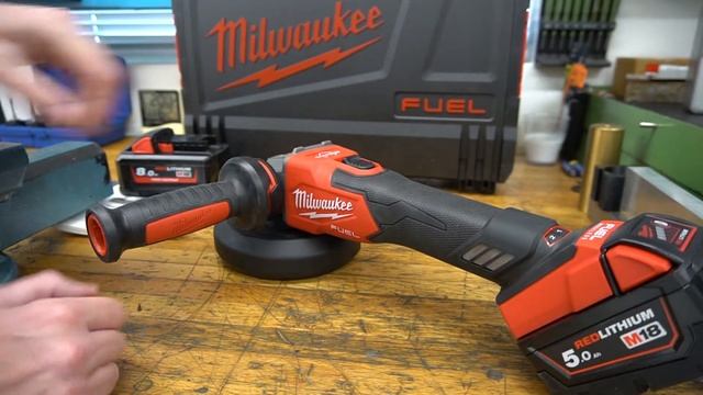 Milwaukee FSAGV125XB 125mm M18 FUEL vinkelsliber - Lækker akku vinkelsliber ! смотреть онлайн