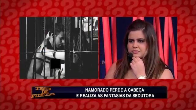 Teste de Fidelidade: Atriz enquadra segurança na 'prisão' смотреть онлайн