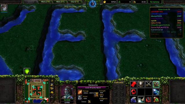 Warcraft III Green Circle TD Hero смотреть онлайн