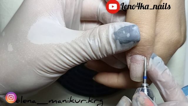Молочный маникюр/простой дизайн ноготочков/летний и быстрый дизайн смотреть онлайн