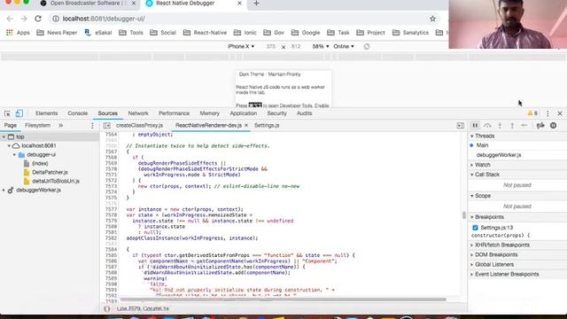 How to react native debug app ? смотреть онлайн
