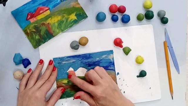 Пластилиновая живопись смотреть онлайн