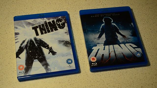 Распаковка The Thing 1982 и The Thing 2011 на Blu-ray смотреть онлайн