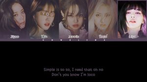 BLACKPINK (블랙핑크) ↱ CRAZY OVER YOU ↰ You as a member [Karaoke] (5 members ver.) [Eng]