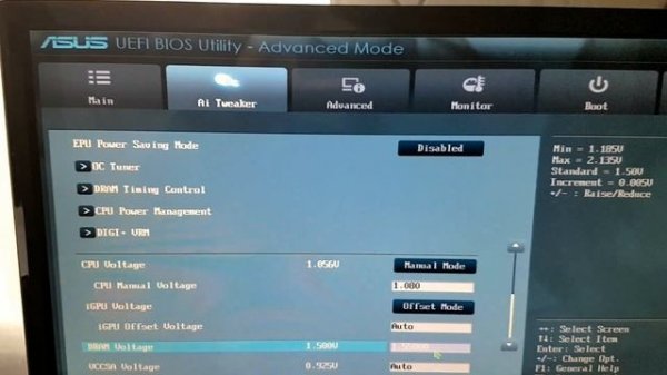 Обзор BIOS материнской платы ASUS P8H77-V LE