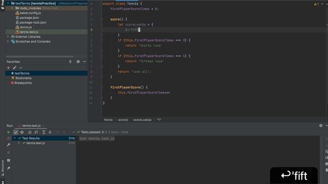 [Extreme Developing] Tennis Kata with WebStorm and Vim in JavaScript #1 смотреть онлайн