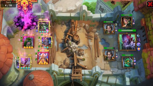 Dungeon Crusher - Dragon Heart (newest week) - 60B Bathalian Mastermind one hit with v16 Peach смотреть онлайн
