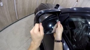 Замена зеркального элемента на наружном зеркале заднего вида Mitsubishi Pajero Sport 2008-2016 год