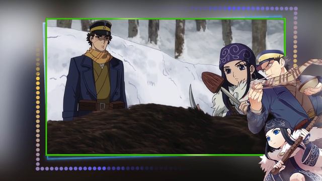 БЕССМЕРТНЫЙ ГЕРОЙ! Обзор Аниме - Золотое божество / Golden Kamuy смотреть онлайн