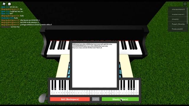 Fur elise roblox piano (Sheets in disc) смотреть онлайн