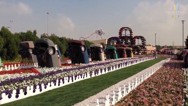 Парк Цветов в Дубае. Miracle Garden - самый большой в мире цветочный парк | Туристино смотреть онлайн