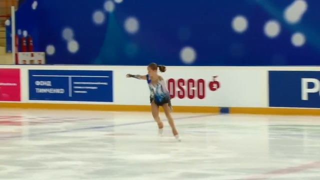 Kубок России Ростелеком 2019 2020 гг , Юниopки, КMC Короткая программа 27# Кристина КОСАРЕВА ЧОБ смотреть онлайн