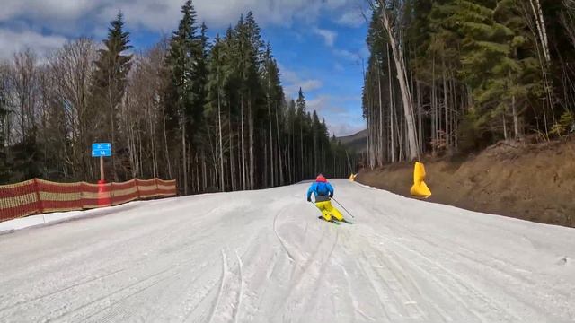 Буковель 2 трасса Полное видео
