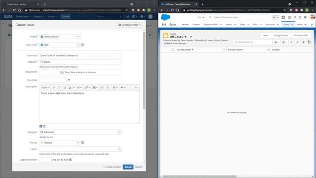 Jira - Salesforce Integration | ZigiOps смотреть онлайн