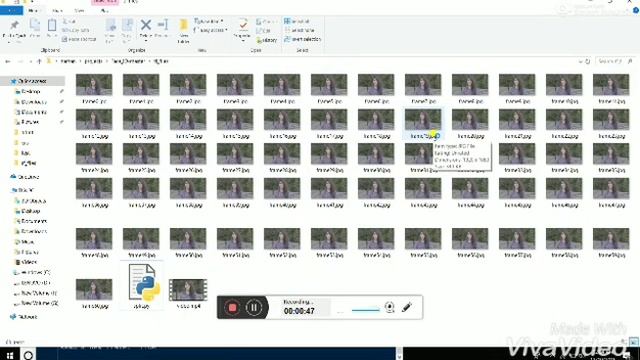 Video frame splitter using python and openCV смотреть онлайн