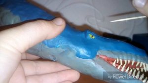 Как слепить Мозазавра