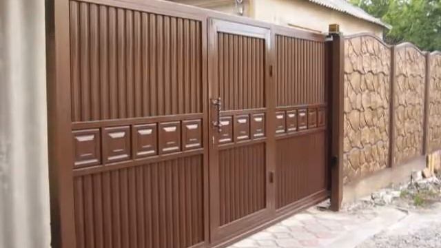 Откатные ворота изготовление в Рогачёве и пригороде Заказать телефон в описании смотреть онлайн