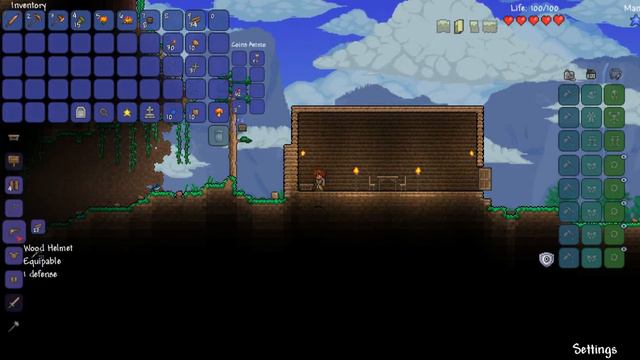 Terraria постройка дома и я с микро смотреть онлайн