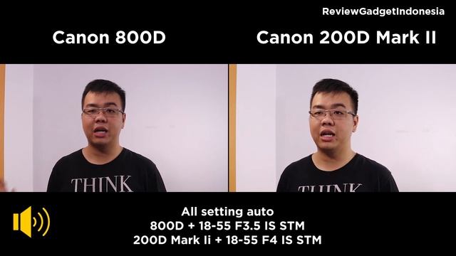 Review Kamera Canon EOS 800D VS Canon EOS 200D Mark II/250D/SL3 смотреть онлайн