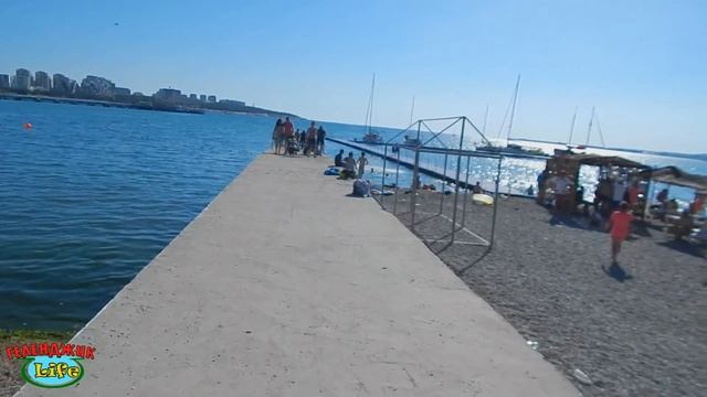 VLOG 507 Геленджик LIFE Сколько людей на пляжах Геленджика смотреть онлайн