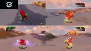 Тачки 3: Навстречу Победе! Лучшая игра для 4 игроков на PS4