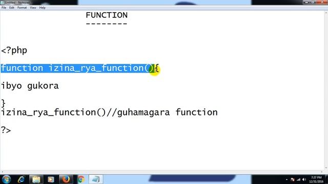 PHP function 1 смотреть онлайн