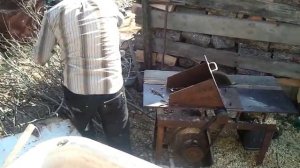 измельчитель веток самодельный из циркулярки