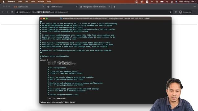 Tutorial - Instalasi NginX dan PHP Pada Server Ubuntu смотреть онлайн