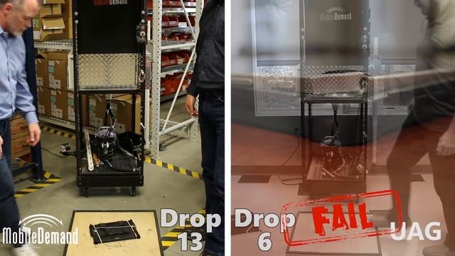 Surface Pro 4 Rugged Case Drop Test | MobileDemand vs. UAG смотреть онлайн