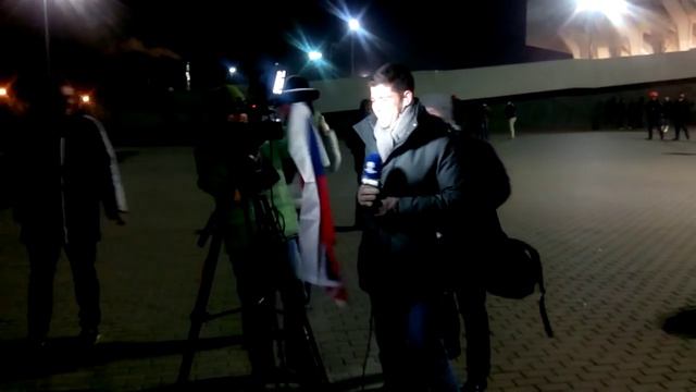 Болельщики из Словакии на матче "Шахтер" - "Реал" смотреть онлайн