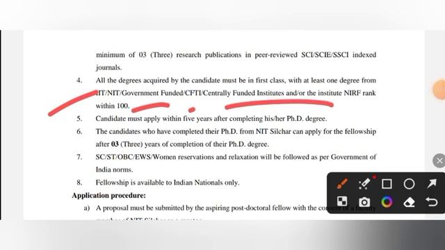 Post Doctoral Fellowship || NIT SILCHAR pdf notification || post doc at nit || last date -26/06/202 смотреть онлайн