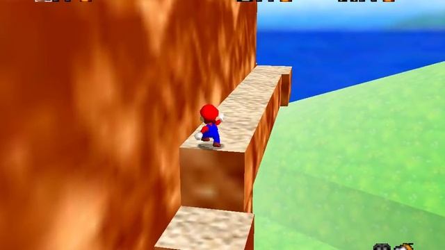 Super Mario 64: Shining Stars Walkthrough - 1-6: The Mountainside смотреть онлайн