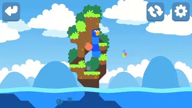 [iOS GAME] Snakebird Round 6 Solution смотреть онлайн