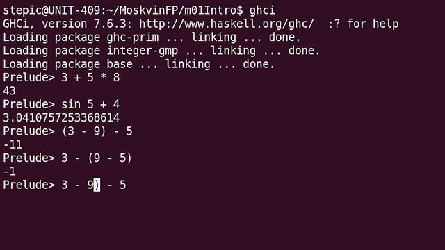 Haskell для начинающих - #12 урок. Операторы смотреть онлайн