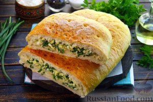 Мягкое тесто и ароматная начинка.
ПИРОГ С ЯЙЦАМИ И ЗЕЛЁНЫМ ЛУКОМ