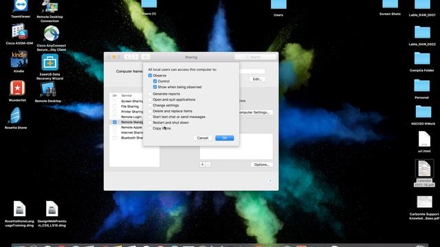 Enable Remote Management On A Macbook