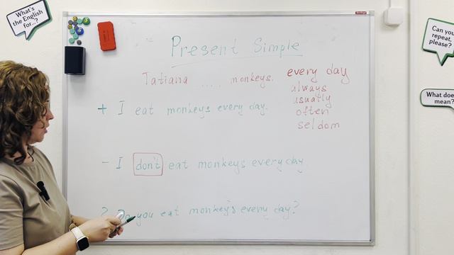 Present Simple Базовый уровень