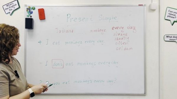 Present Simple Базовый уровень