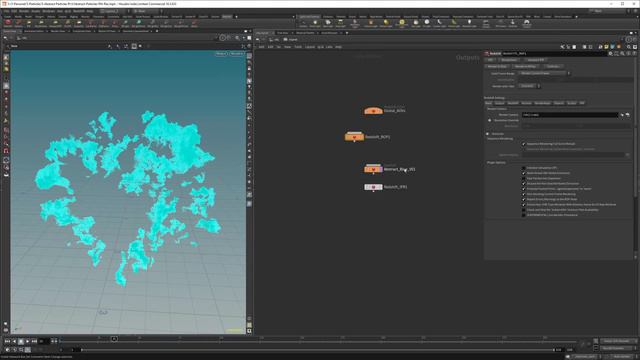 Houdini Tutorial | Particles Growth using MOPs & Redshift (+hip file) смотреть онлайн