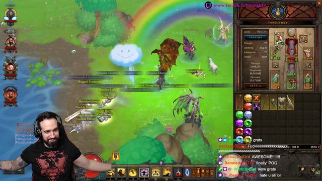 DIABLO 3 - Finally Finding The Cosmic Wings! The Rarest Item in The Entire Game! Awesome Reaction! смотреть онлайн