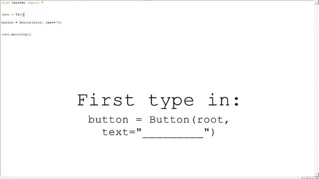How to make Buttons on Python (GUI) смотреть онлайн