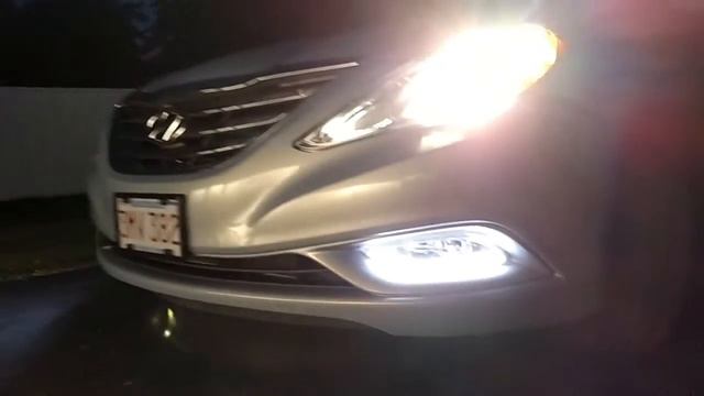 2011 YF Hyundai Sonata SE With Switchback LED DRL Strips