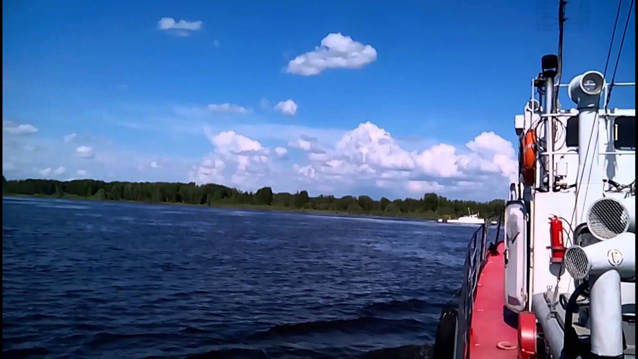 Переправа Камбарка - Тарасово через реку Кама.