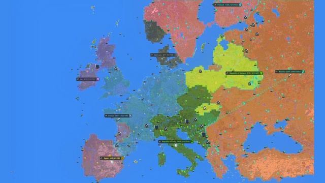 WW3 But in Europe | Worldbox God Simulator! смотреть онлайн
