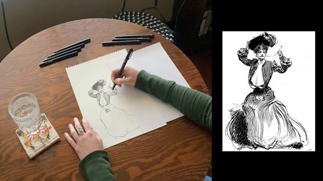 Sketchatorian (Episode 5) - Charles Dana Gibson "The Gibson Girl" - Part 2 смотреть онлайн